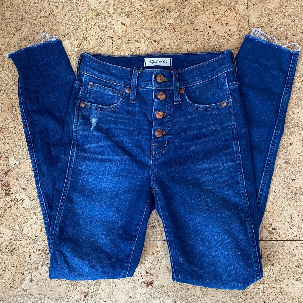 Madewell High Waisted Jeans- size 24